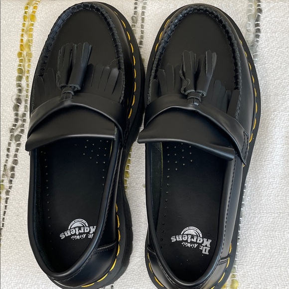 Dr. Martens Black Chunky Tassel Loafers - Picture 5 of 5